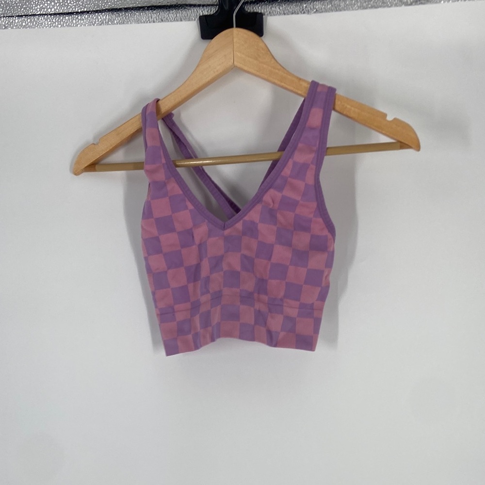 Colsie Pink Sports Bra Size M Gently Used